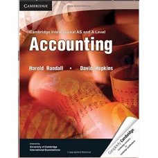Cambridge AS and A Level  Accounting by Harold Randall